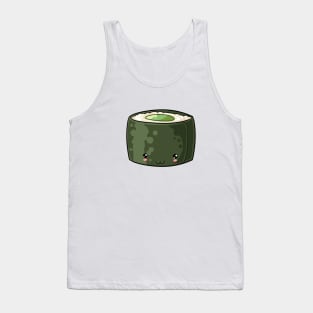 Kawaii food avocado roll Japanese style Tank Top